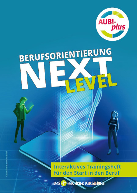 Cover des interaktiven Trainingshefts von AUBI-plus