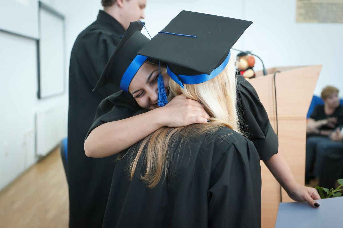 Nach abgeschlossenem Masterstudium kannst du promovieren.